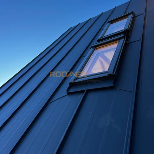 Retro panel mat 0.5 RAL7016