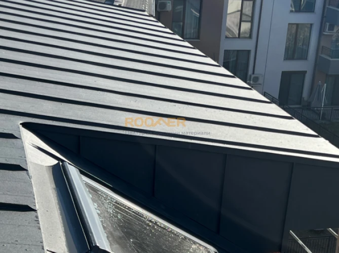 Двоен фалц 7024мат 0,5мм