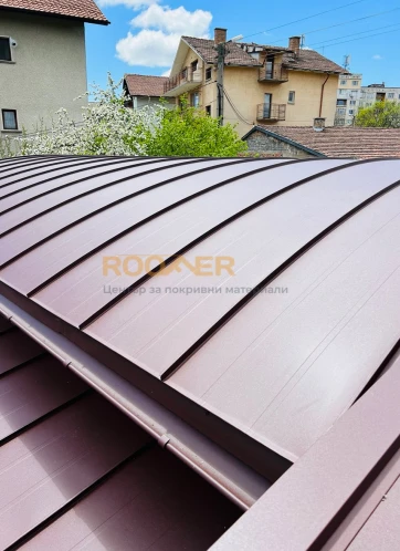 Двоен фалц RAL8017mat 0,5мм