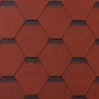 SHINGLAS COUNTRY  ULTRA Sonata Samba Red bituminous shingles