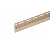 FaSiding профил "завършващ"  T-14. 3,66 м (Фъстък, Орех, Какао, Лен, Мимоза, Маково семе, Бадем, Папрат, Пшеница, Памук)