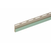 FaSiding профил "завършващ"  T-14. 3,66 м (Фъстък, Орех, Какао, Лен, Мимоза, Маково семе, Бадем, Папрат, Пшеница, Памук)