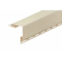 FaSiding профил "външен ъгъл" Т-12. 3,05 м (Фъстък, Орех, Какао, Лен, Мимоза, Маково семе, Бадем, Папрат, Пшеница, Памук)