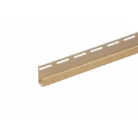 FaSiding профил "J-трим"  Т-15. 3,66 м (Фъстък, Орех, Какао, Лен, Мимоза, Маково семе, Бадем, Папрат, Пшеница, Памук)