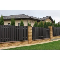 Метални оградни профили Мат (двустранна боя) 