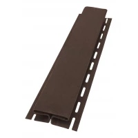 “H” Профил - 3 m (Бял/Кафяв)