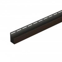 “J” Профил - 3 m (Бял/Кафяв)