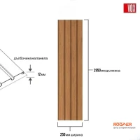 ВИНИЛОВ САЙДИНГ FRONTO (ДЪБ УИНЧЕСТЪР)