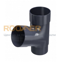 Утка 67.5° 80mm PVC Regenau 125mm