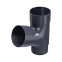 Tee 67.5° 80mm PVC Regenau 125mm