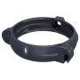 Pipe clamp 100mm PVC Regenau 125mm