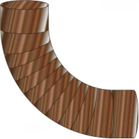 Коляно  80,104 мм (полиестер) 75град