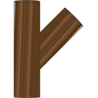 Отклонения за водосточни тръби тройно 80,104мм (полиестер) Отклонения за водосточни тръби тройно 80,104мм (полиестер)