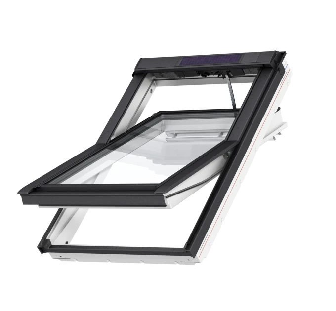 VELUX roof window on central axis with top control GLU 006421/GLU 006430