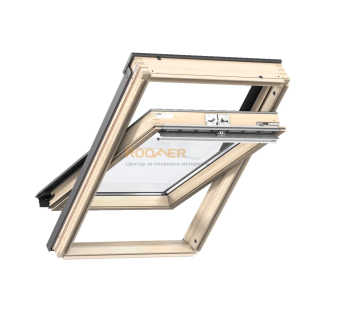 Покривен прозорец VELUX на централна ос  GZL 1051/GZL 1051B