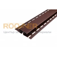 Свързващ Н-профил Asko Кафяв