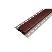 Свързващ Н-профил Asko Махагонов тик